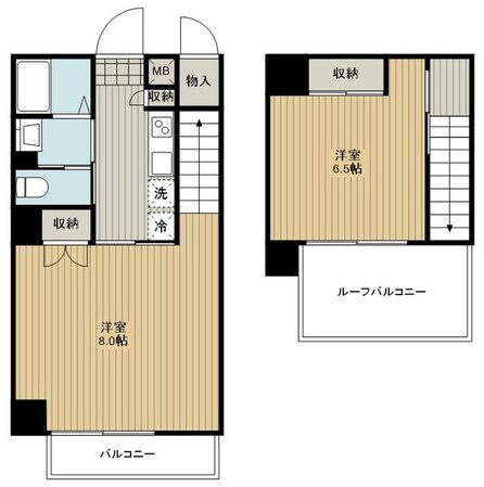 ルジュール　エヴァン志木の物件間取画像